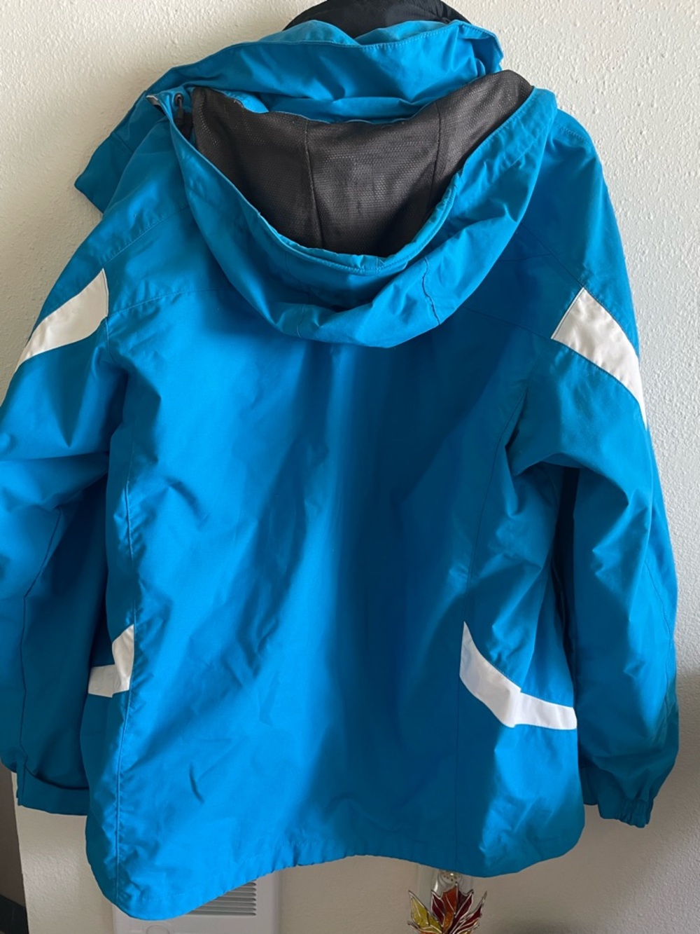 Columbia Teal Blue Performance Omnitech Men's Jacket EUC - Picture 2 of 7
